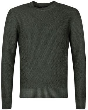 Tagliatore Round-Neck Sweater - Green