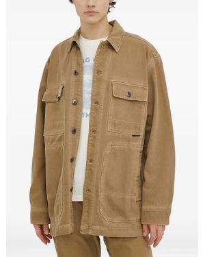 G-Star Flap-Pocket Shirt Jacket - Natural