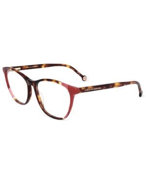 Carolina Herrera Cat-Eye Glasses - White