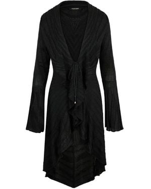 Roberto Cavalli Schwarzer Cardigan
