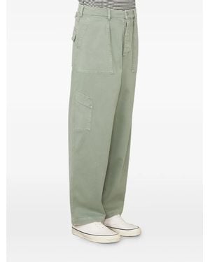Officine Generale Freddy Fatigue Trousers - Green