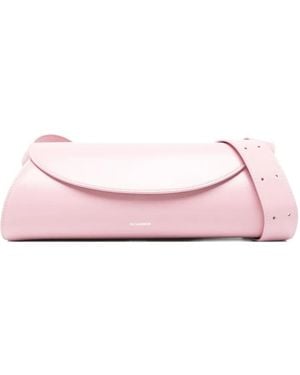Jil Sander Small Cannolo Shoulder Bag - Pink