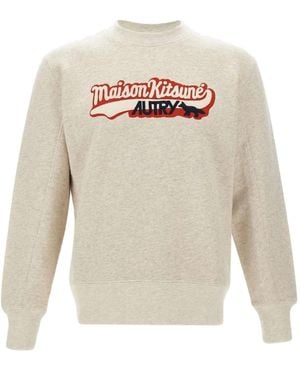Autry X Maison Kitsuné クルーネック セーター - ホワイト