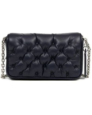 Maison Margiela Glam Slam Quilted Chain Shoulder Bag - Blue