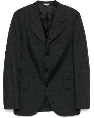 Comme des Garçons Single-Breasted Blazer - Black