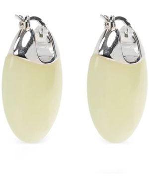 LIE STUDIO Pendientes Erin - Blanco