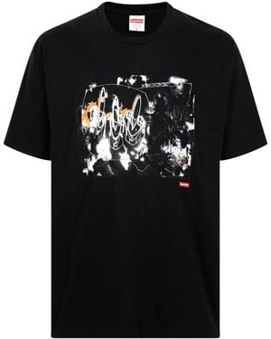 Supreme Futura Graphic-Print T-Shirt - Black