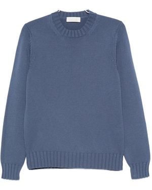 FILIPPO DE LAURENTIIS Crew-Neck Jumper - Blue