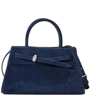 Veronica Beard Bolso Shopper De Ante - Azul