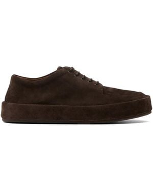 Marsèll Lace-Up Round Derby Shoes - Brown
