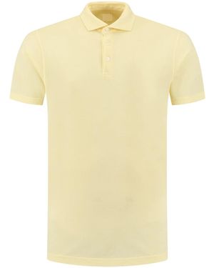 Fedeli Gestricktes Poloshirt - Gelb