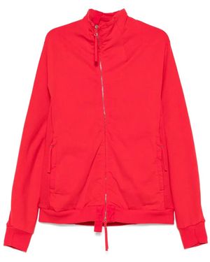 Boris Bidjan Saberi ジップアップ スウェットシャツ - レッド