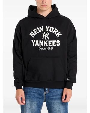 KTZ Sudadera MLB Heritage con capucha de x New York Yankees - Negro
