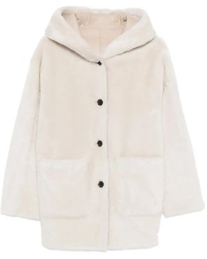 Arma Hooded Pocket Jacket - White