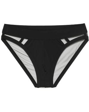 Maison Close Sheer Tulle Briefs - Black
