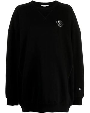 Stella McCartney ロゴ スウェットシャツ - ブラック