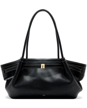 JW PEI Contrast-Stitch Tote Bag - Black