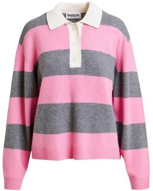 Essentiel Antwerp Jezebel Polo Top - Pink