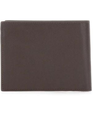 Gianni Chiarini Logo-Plaque Leather Wallet - Brown