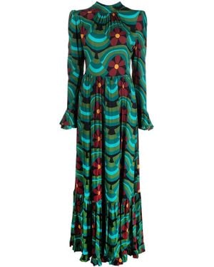 La DoubleJ Visconti Maxi Dress - Green