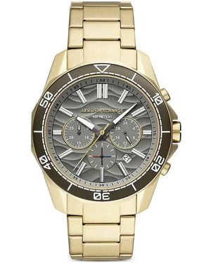 ARMANI EXCHANGE Chronograph 44Mm Watch - Metallic