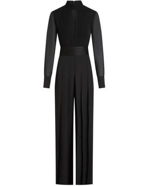 KARL LAGERFELD Mono Largo Plisado - Negro