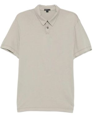 James Perse Plain Polo Shirt - White