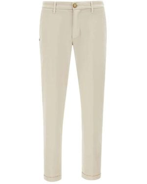 Re-hash Mucha Slim-Fit Chinos Pants - Natural