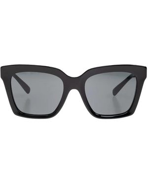 Dolce & Gabbana Dg-Plaque Sunglasses - Grey