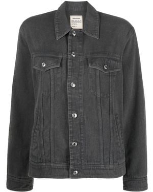 Zadig & Voltaire Kase Organic Cotton Denim Jacket - Black