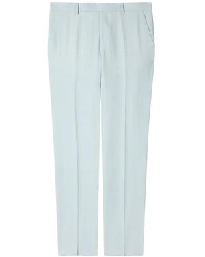 Paul Smith Linen Trousers - Blue
