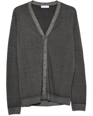 Daniele Fiesoli Button-Up Wool Cardigan - Grey