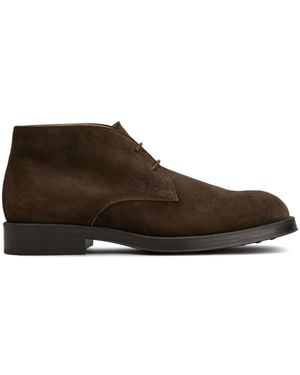 Tod's Suede Boots - Brown