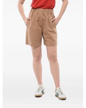 Woolrich Elasticated-Waist Shorts - Natural