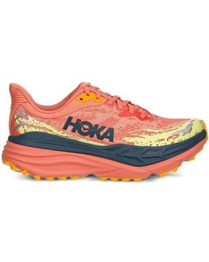 Hoka One One Maximalist Sneakers Mit Polster - Rot