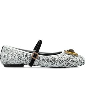 Kurt Geiger Pimlico Ballerinas - White