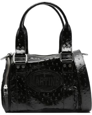 Martine Rose Bolso Shopper Sports Mini Con Cremallera - Negro