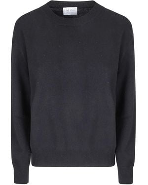 Be You Round-Neck Cashmere Sweater - Blue