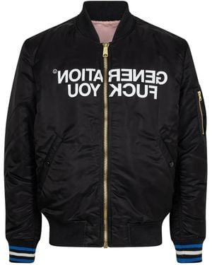 Supreme Reversible Ma-1 Jacket - Black