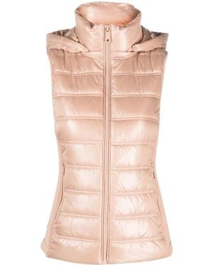 Calvin Klein Gefütterte Weste Mit Reißverschluss - Pink