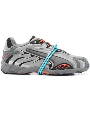 PUMA X A$Ap Rocky Inhale Flame-Detail Trainers - Grey