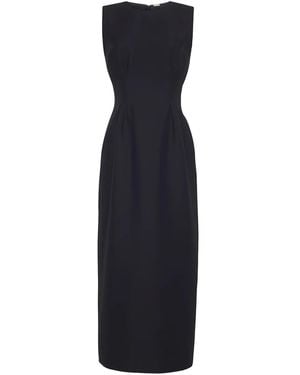Adam Lippes Ophelia Sheath Dress - Blue