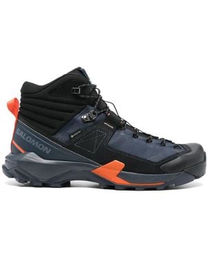 Salomon Waterproof Alpine Mid Gore-Tex Hiking Boots - Blue