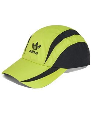 adidas ストライプ キャップ - グリーン