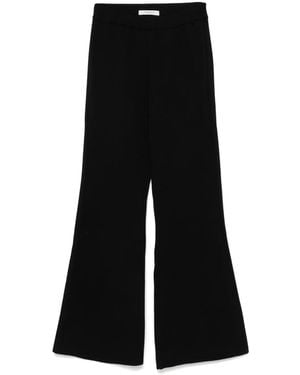 Charlott Flared Trousers - Black