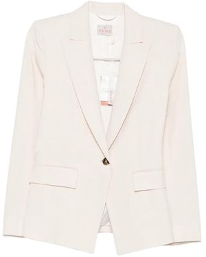 Marella EMMSlogan single-breasted suit - Weiß