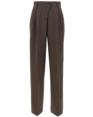 IRO Ascend Pleated Trousers - Brown
