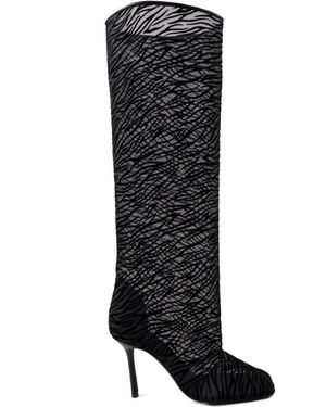 KIANA GHAVIDEL Daria Heeled Boots - Black
