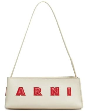 Marni Museo Kleine Schoudertas - Roze