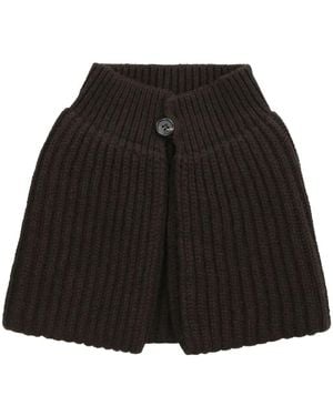 Malo Cashmere Collar - Black
